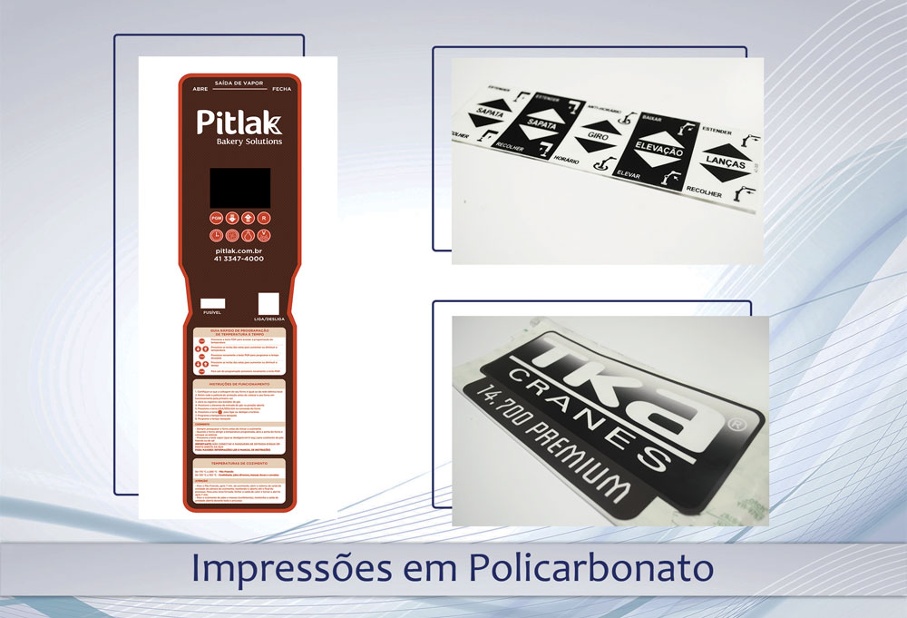 Policarbonato personalizado