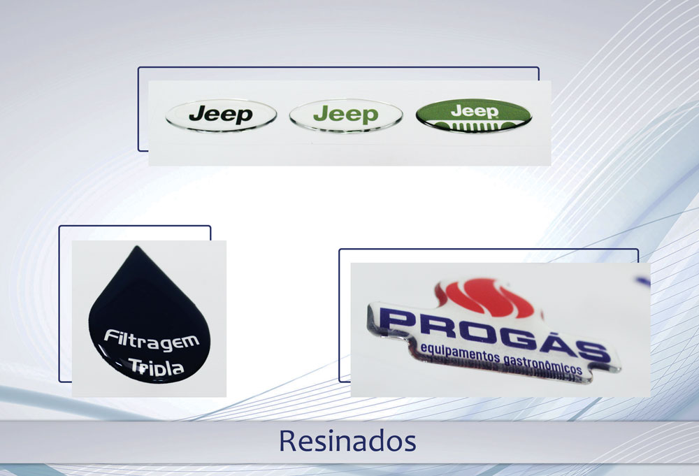 Adesivo resinado