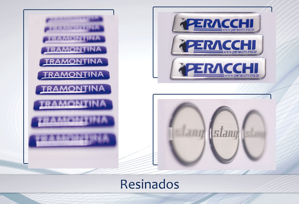 Etiquetas Resinadas